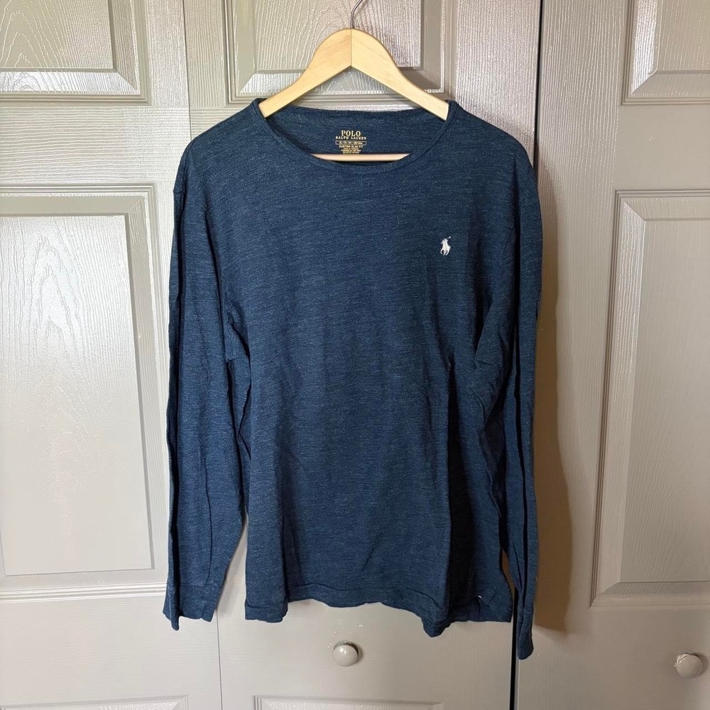 Polo Ralph Lauren long sleeve Size XL preppy blue classic